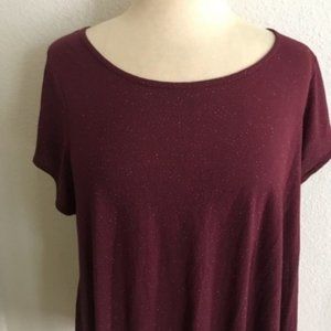 Jennifer Lopez Metallic Tee